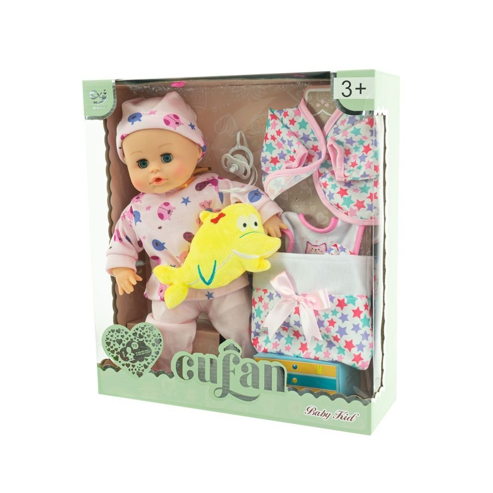 Lėlė 01799a EUROBABY TOYS-Žaislai, Lėlės ir jų priedai, Lėlės-e-vaikas