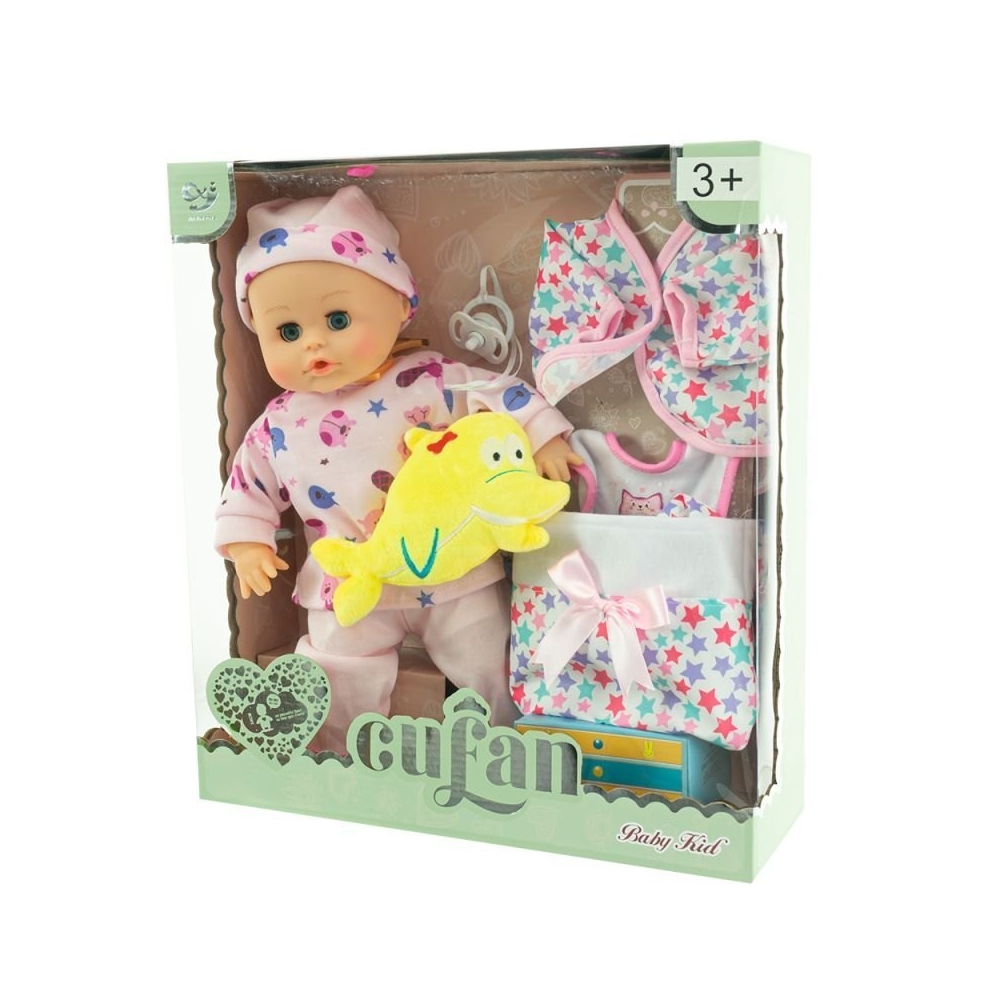 Lėlė 01799a EUROBABY TOYS-Žaislai, Lėlės ir jų priedai, Lėlės-e-vaikas