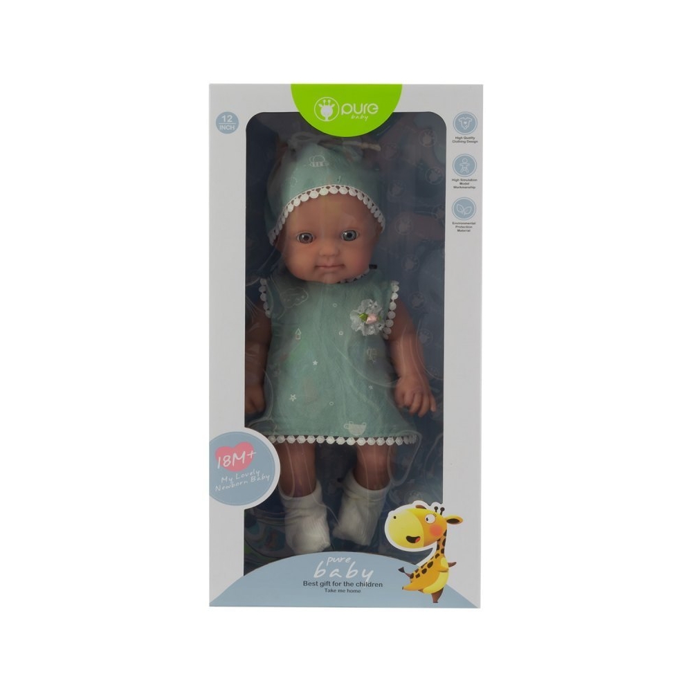 Lėlė 31cm EUROBABY TOYS-Žaislai, Lėlės ir jų priedai, Lėlės-e-vaikas
