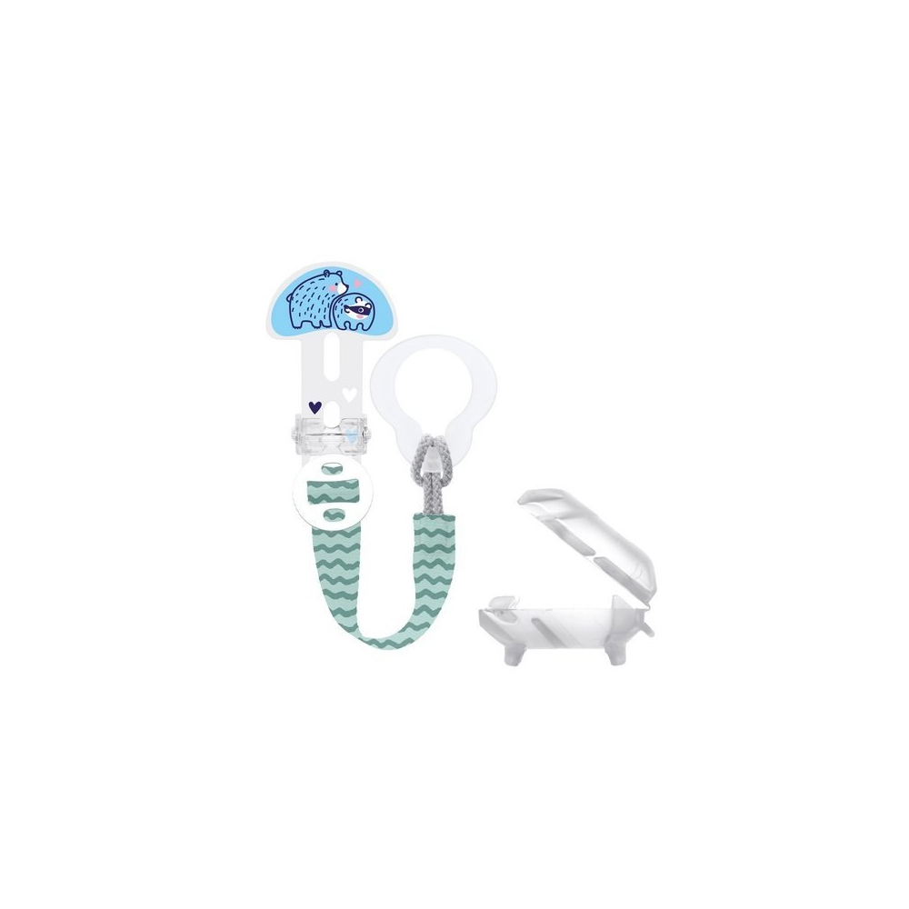 Čiulptuko laikiklis berniukas MAM ACCESSORIES-Priežiūrai, Čiulptukai ir jų priedai, Čiulptukų priedai-e-vaikas