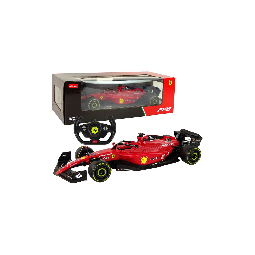RC lenktyninis automobilis Rastar 1:12 mastelio raudonas Ferrari F1-Žaislai, Auto ir transporto žaislai, Valdomos radijo bangomi