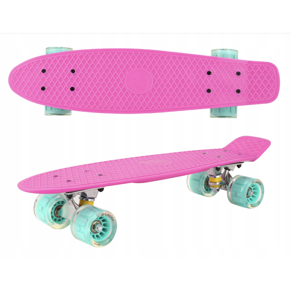 Riedlentė LIGHT wheel PINK MINT-Judėjimui, Riedlentės ir riedučiai-e-vaikas