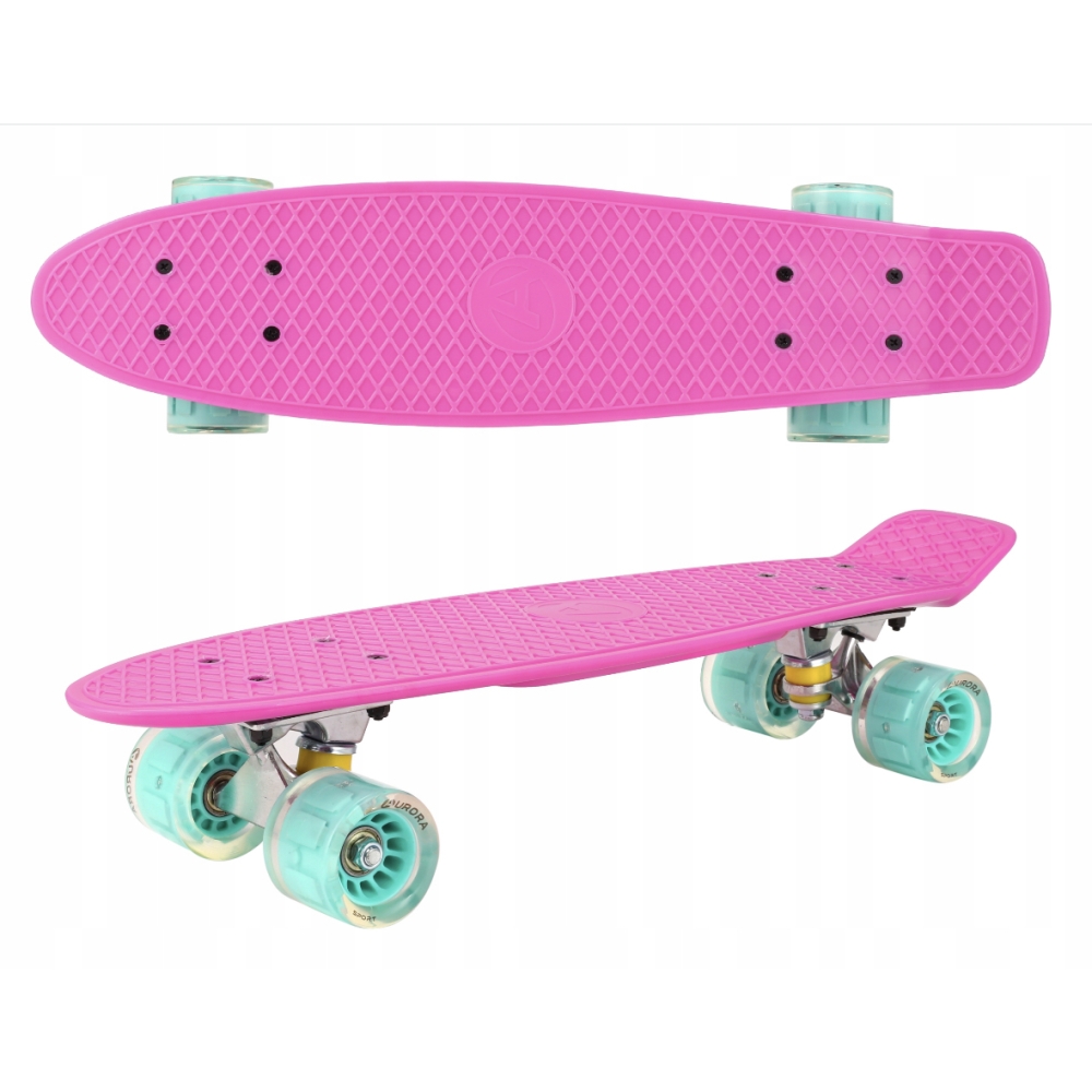 Riedlentė LIGHT wheel PINK MINT-Judėjimui, Riedlentės ir riedučiai-e-vaikas