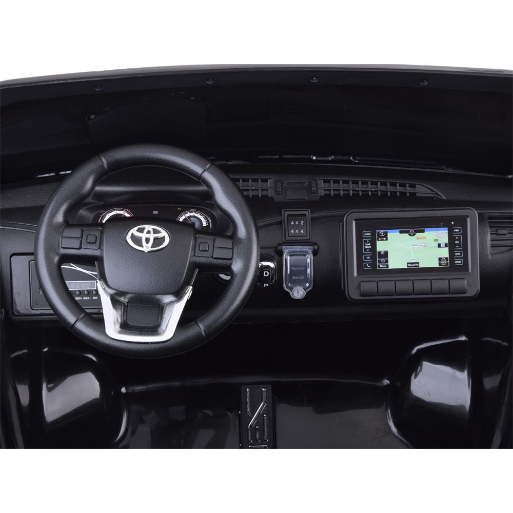 Elektrinis automobilis „Toyota Hilux“ (2 vietų) PA0250-Elektromobiliai vaikams, Visureigiai-e-vaikas