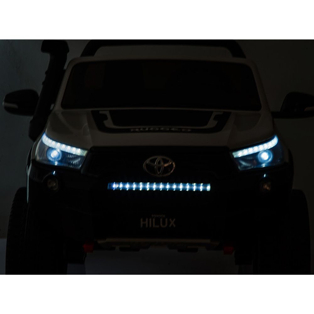 Elektrinis automobilis „Toyota Hilux“ (2 vietų) PA0250-Elektromobiliai vaikams, Visureigiai-e-vaikas