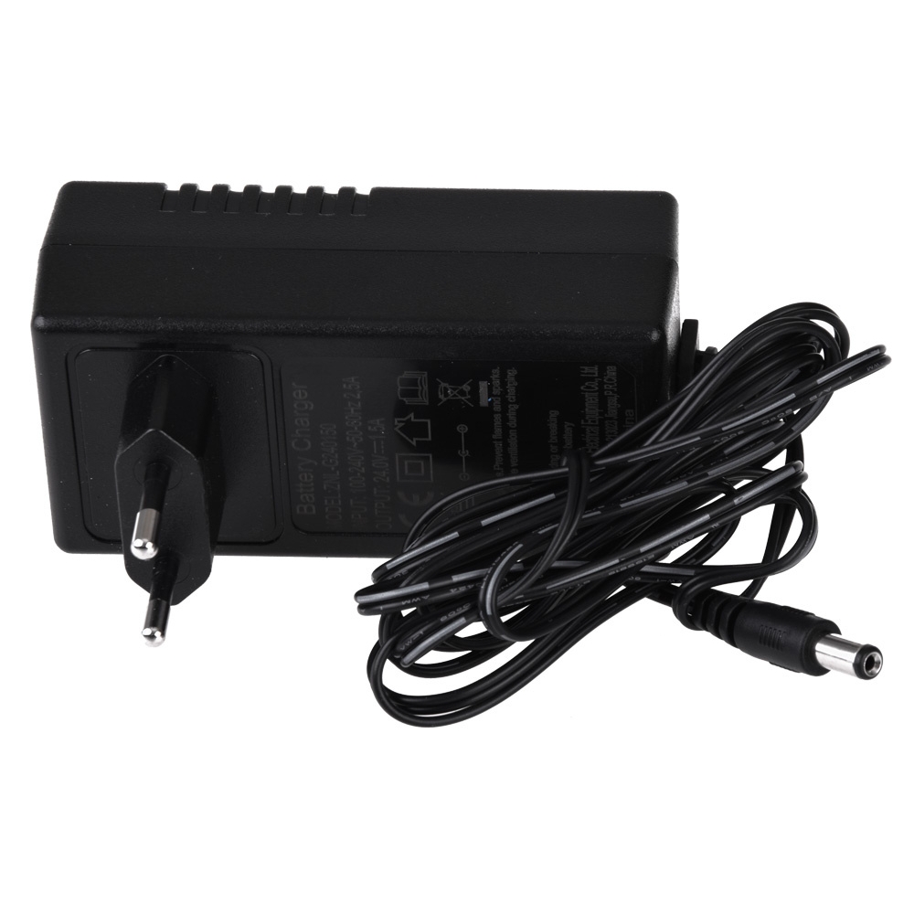 Įkroviklis elektromobiliams 24 V / 1500 mA-Elektromobilių dalys, Krovikliai-e-vaikas