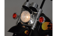 Motor elektryczny na akumulator dla dzieci motorek dźwięki światła PA0305