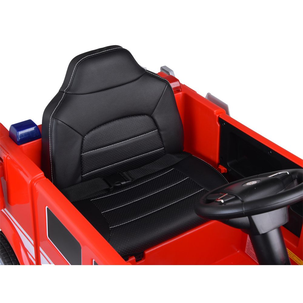 Auto Straż Pożarna Wóz Strażacki na akumulator Koguty Sygnał Radio PA0313