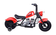 Elektrinis akumuliatorinis „Chopper“ motociklas, iki 80 kg, PA0318 Red-Elektromobiliai vaikams, Motociklai-e-vaikas
