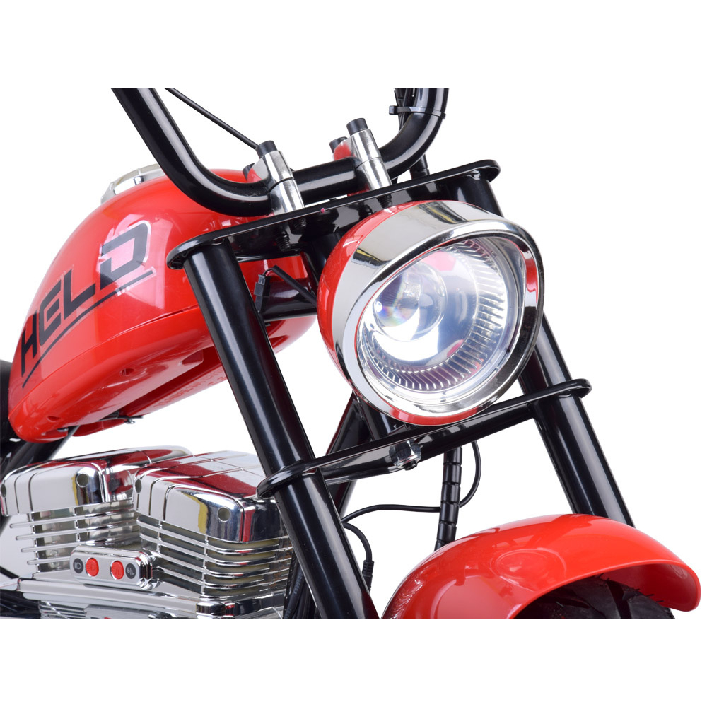 Elektryczny Motor Chopper na akumulator dla dzieci max 80kg manetka PA0318