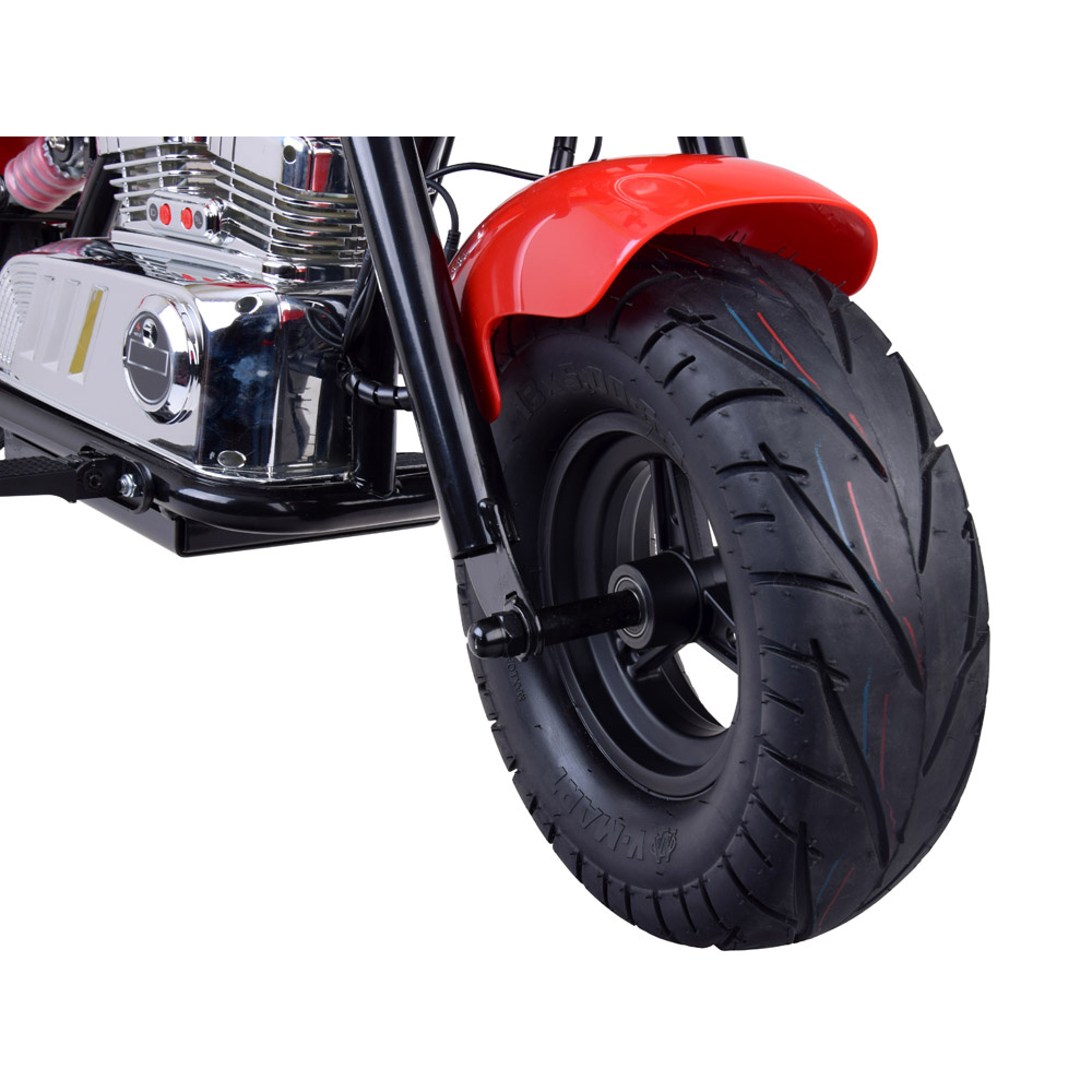 Elektrinis akumuliatorinis „Chopper“ motociklas, iki 80 kg, PA0318 Red-Elektromobiliai vaikams, Motociklai-e-vaikas
