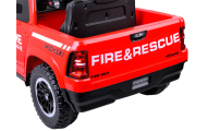 Auto RAM pickup straż pożarna na akumulator dla dziecka koguty PA0323