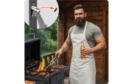Grill węglowy z pokrowcem Berdsen BD-892 czarny