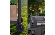 Grill węglowy z pokrowcem Berdsen BD-892 czarny