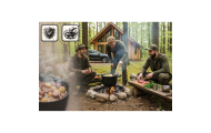 Kociołek żeliwny 8l garnek myśliwski pieczonki na ognisko grill BD-482 348200
