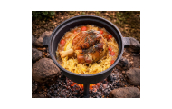 Kociołek żeliwny 8l garnek myśliwski pieczonki na ognisko grill BD-482 348200
