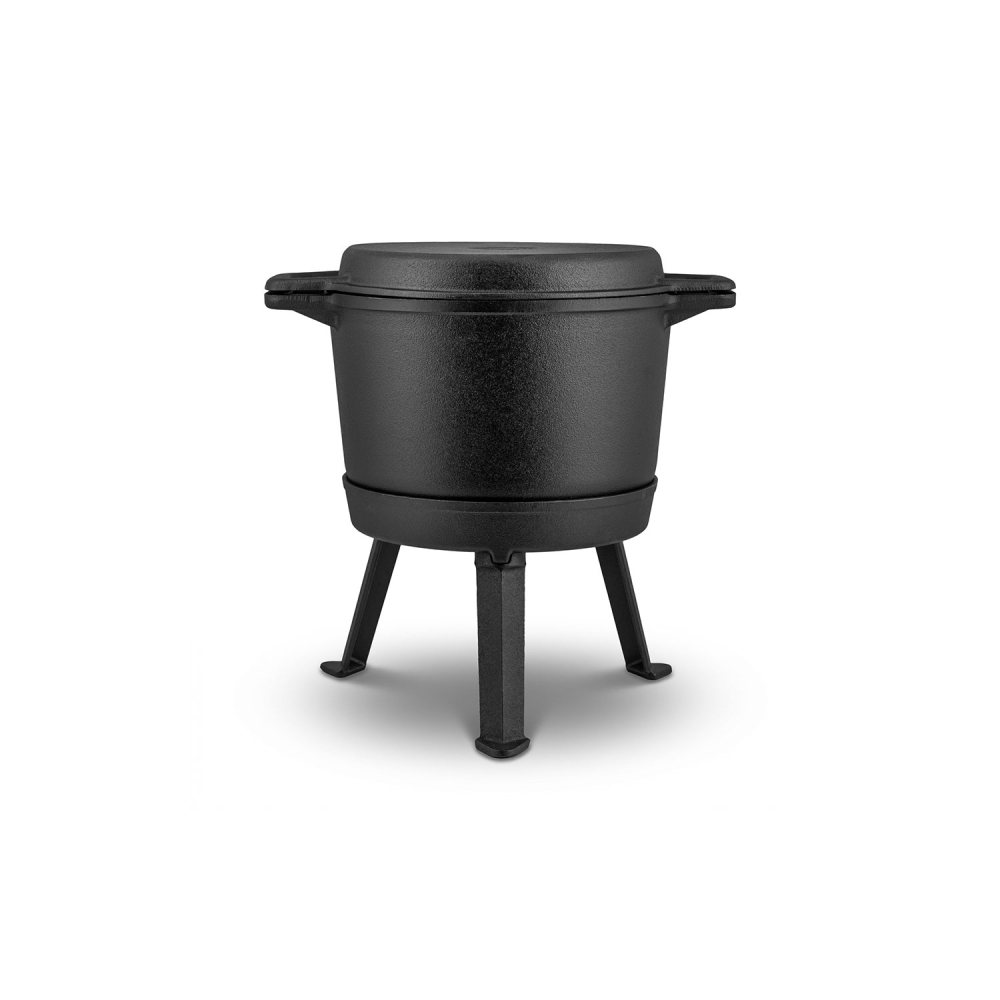 Išardomas ketaus puodas, 8 l puodas + keptuvė-grilis BD-480 348000-Namai, laisvalaikis, turizmas, Kepsninės, laužavietės-e-vaika
