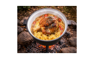 Kociołek żeliwny emaliowany garnek 11l na ognisko grill BD-481 348110