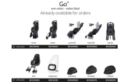 Fotelik row. Bobike GO MINI urban black