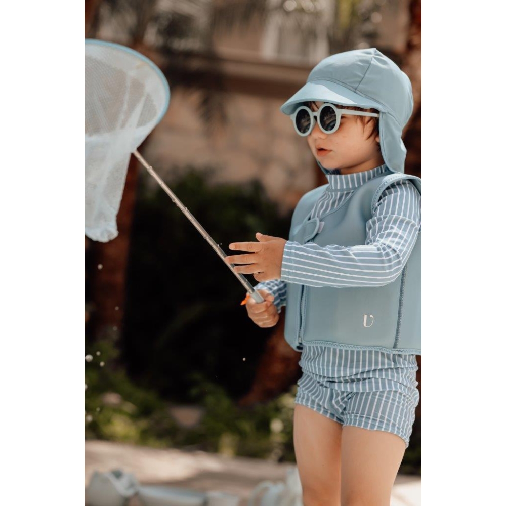 Kapelusz kąpielowy czapka UV Blue Shadov 0-12 m XS
