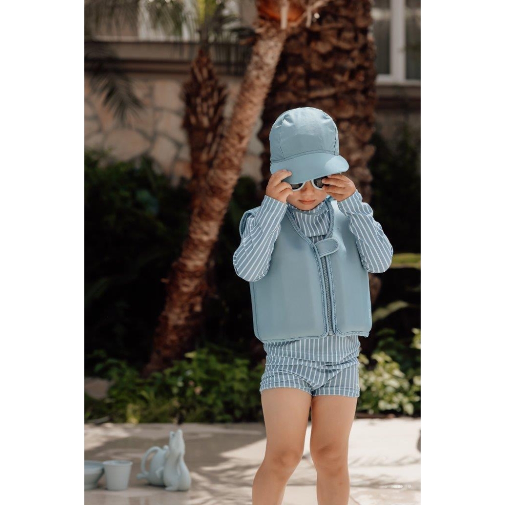 Kapelusz kąpielowy czapka UV Blue Shadov 0-12 m XS