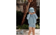 Kapelusz kąpielowy czapka UV Blue Shadov 0-12 m XS