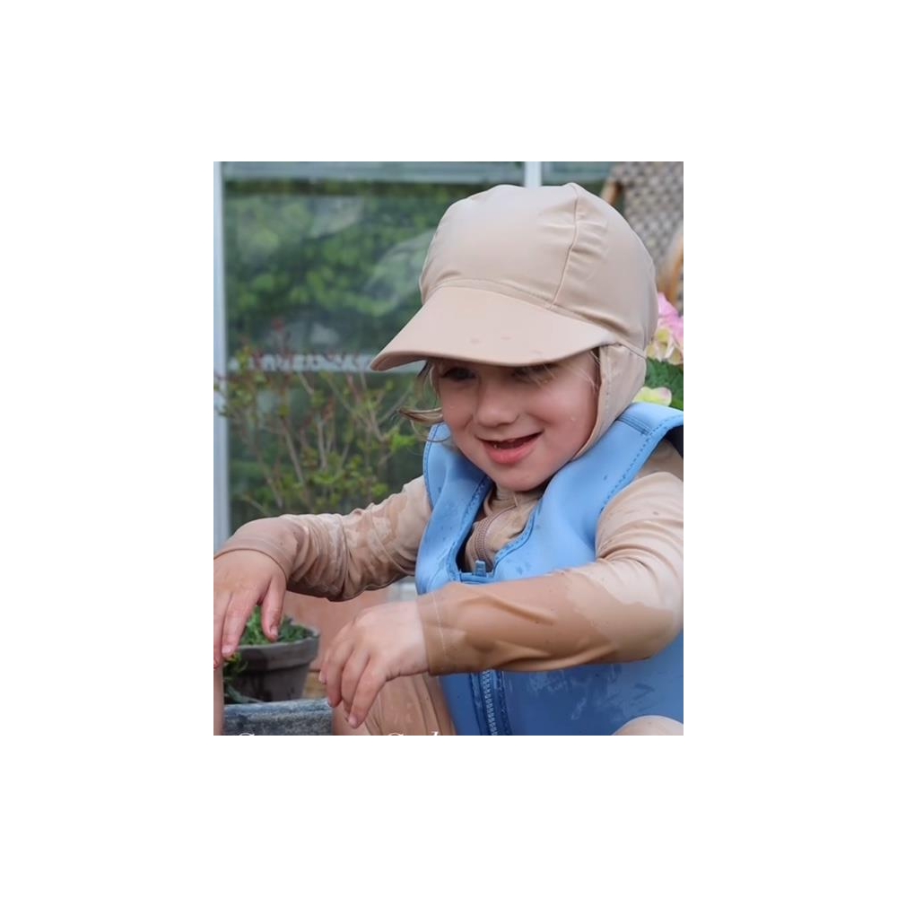 Kapelusz kąpielowy czapka UV Blue Shadov 0-12 m XS
