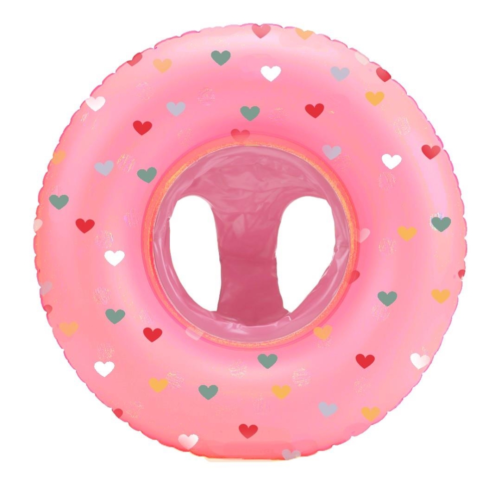 Koło do pływania Baby Rosy Hearts Vanilla Copenhag