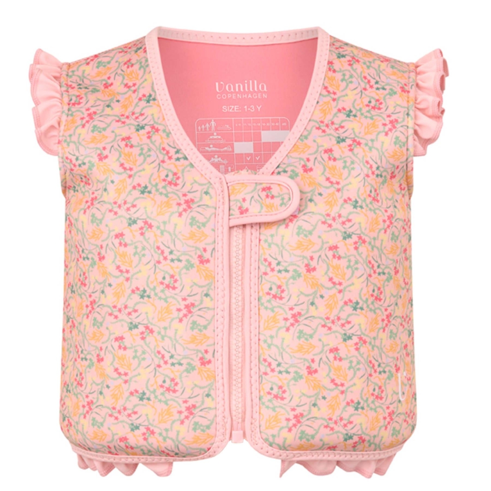 Kamizelka do pływania Neo Liberty Beach pink 3-6L