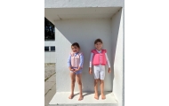 Kamizelka do pływania Neo Liberty Beach pink 3-6L
