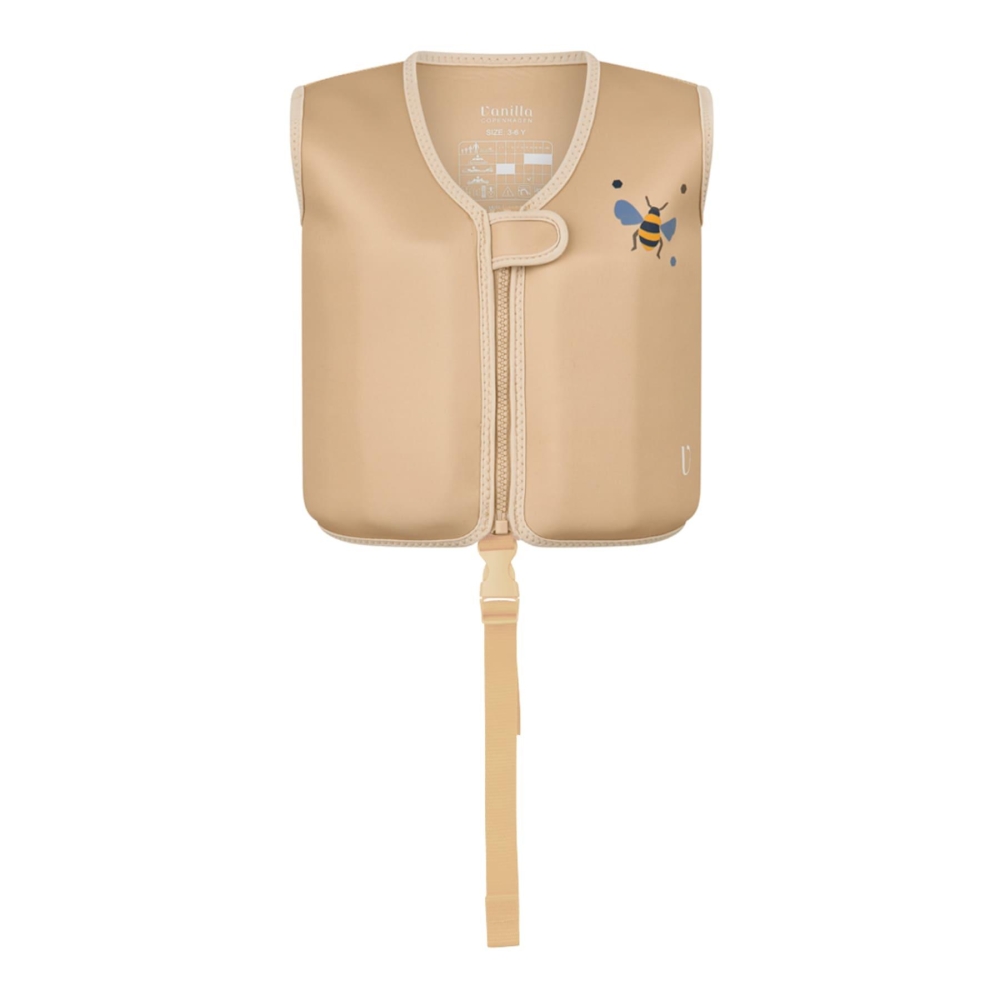 Kamizelka do pływania Neo Honeybee Beige 1-3L