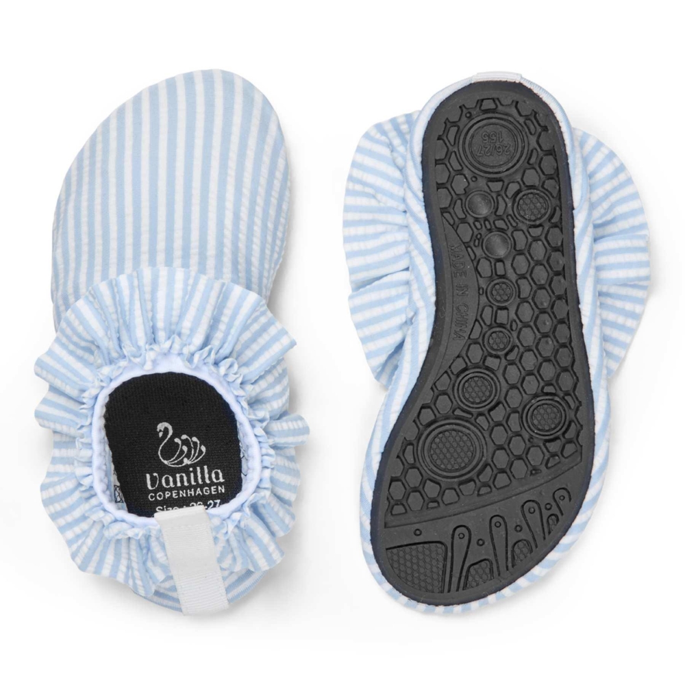 Buty do plywania UV Frill blue seersucker 24/25