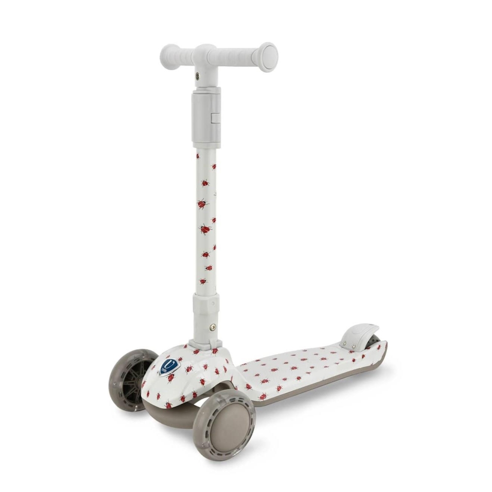 Paspirtukas MINI SCOOTER Ladybug Vanilla, Kopenhaga-Judėjimui, Paspirtukai vaikams-e-vaikas