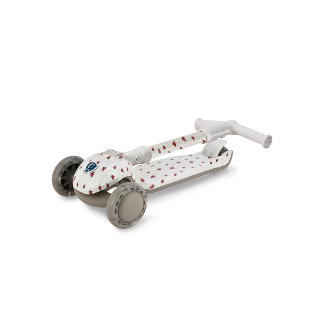 Paspirtukas MINI SCOOTER Ladybug Vanilla, Kopenhaga-Judėjimui, Paspirtukai vaikams-e-vaikas