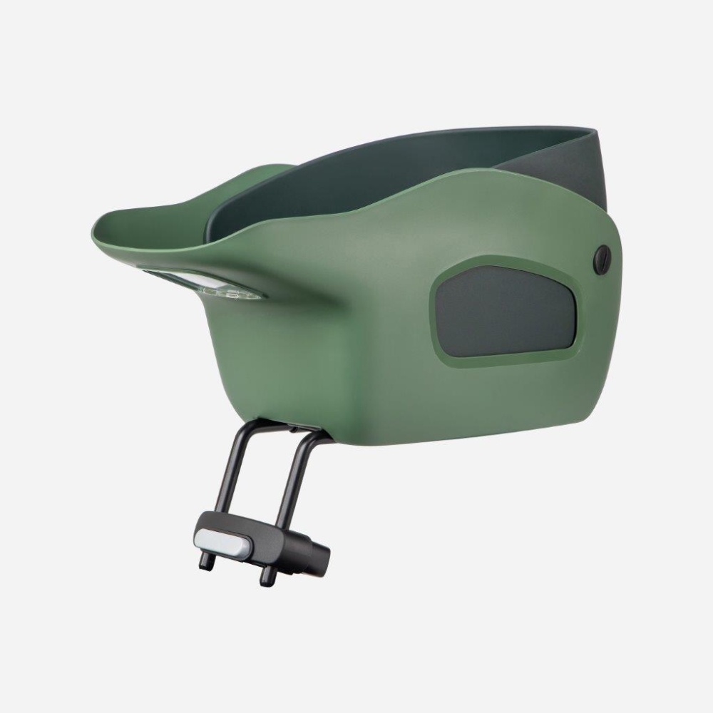 Fotelik koszyk rowerowy dla psa KVISP green S