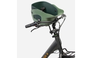 Fotelik koszyk rowerowy dla psa KVISP green S