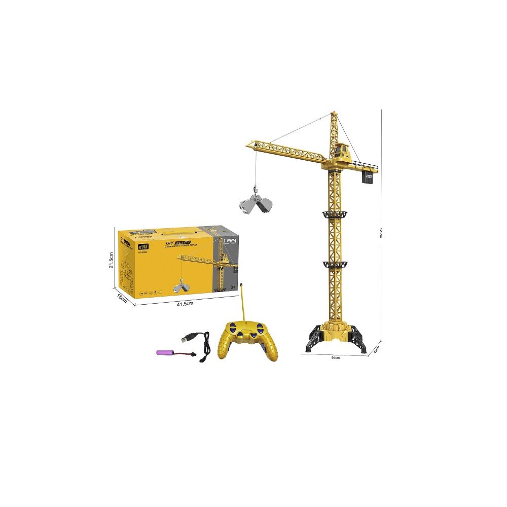 Koparka RC gigant 12 kanałów +3.7V LI-ON + USB