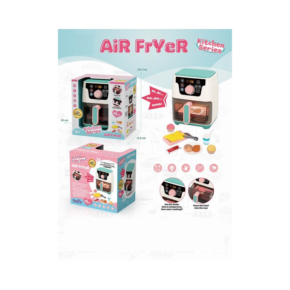 Frytkownica zabawka na baterie AIR FRYER