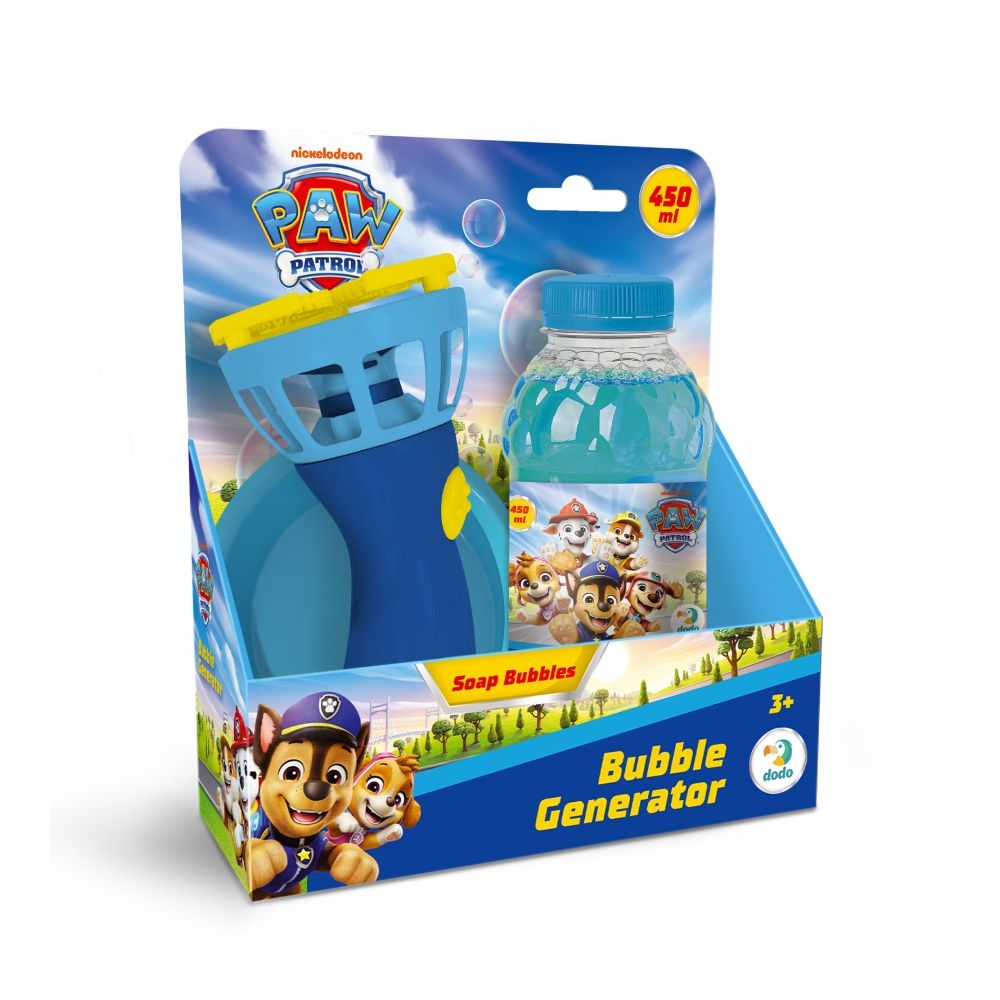  Lauko žaidimas Muilo burbulų generatorius Paw Patrol 450 ml 