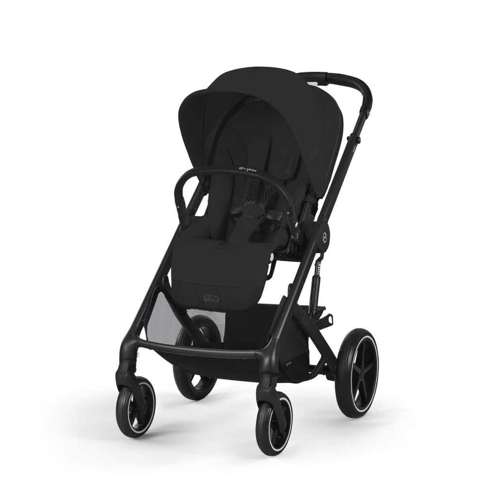 Sportinis vežimėlis Cybex Balios S Lux BLK, Moon Black-Vaikiški vežimėliai, Sportiniai vežimėliai-e-vaikas