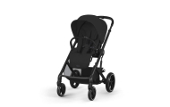 copy of Važiuoklė Cybex Priam V4 Chrome Black su juoda rankena
