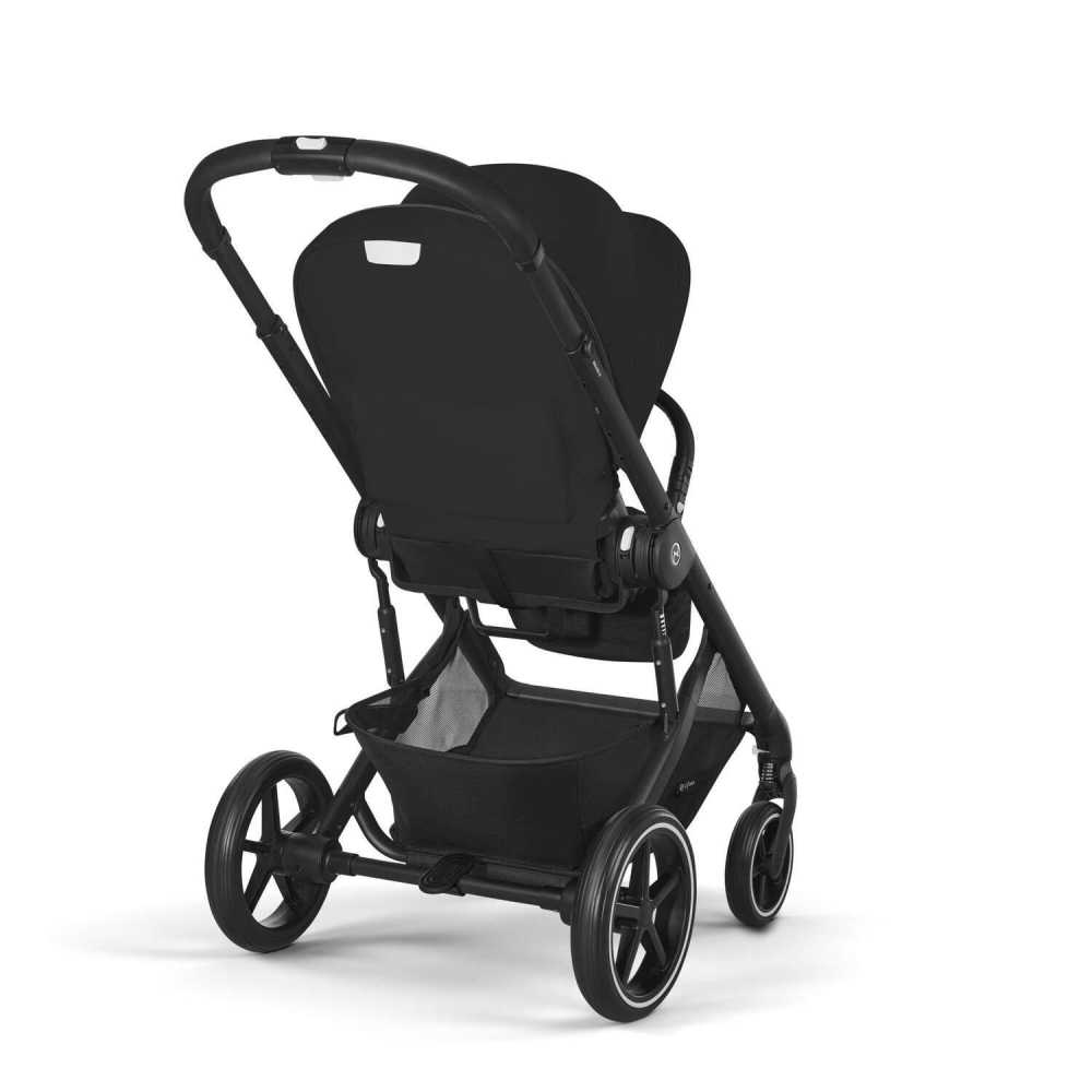 Sportinis vežimėlis Cybex Balios S Lux BLK, Moon Black-Vaikiški vežimėliai, Sportiniai vežimėliai-e-vaikas