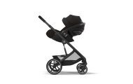 copy of Važiuoklė Cybex Priam V4 Chrome Black su juoda rankena