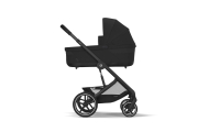 copy of Važiuoklė Cybex Priam V4 Chrome Black su juoda rankena