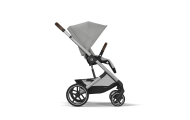 Sportinis vežimėlis Cybex Balios S Lux SLV, Stone Grey-Vaikiški vežimėliai, Sportiniai vežimėliai-e-vaikas