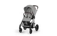 copy of Važiuoklė Cybex Priam V4 Chrome Black su juoda rankena