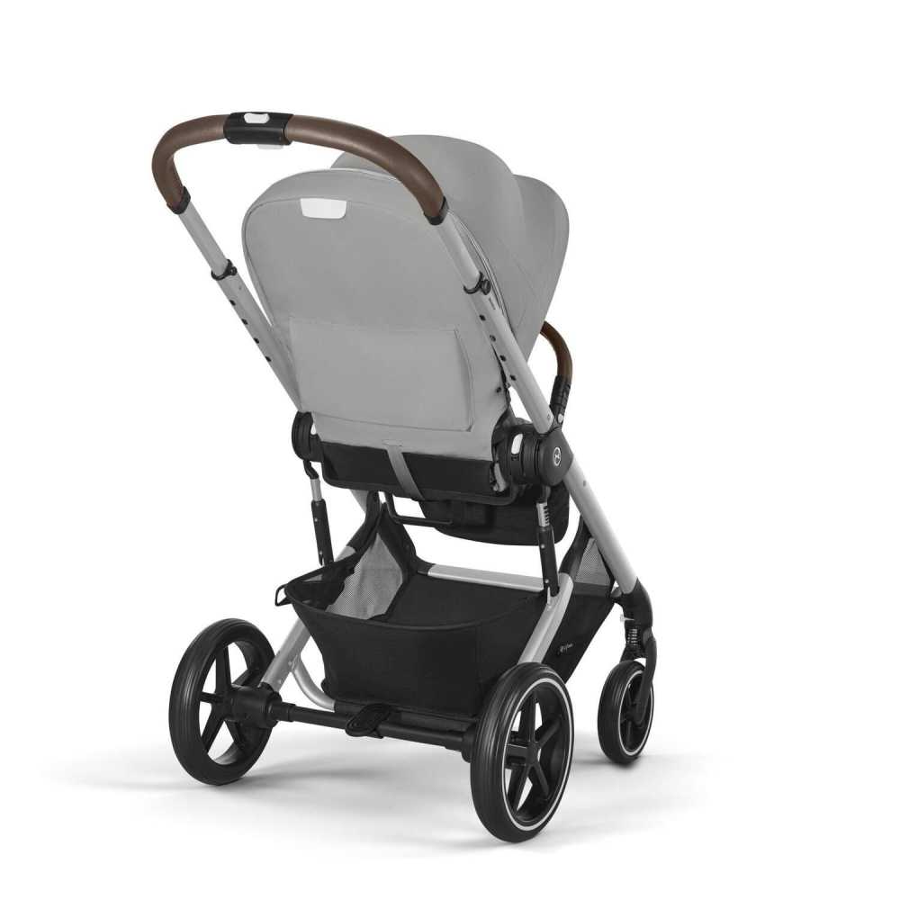 Sportinis vežimėlis Cybex Balios S Lux SLV, Stone Grey-Vaikiški vežimėliai, Sportiniai vežimėliai-e-vaikas