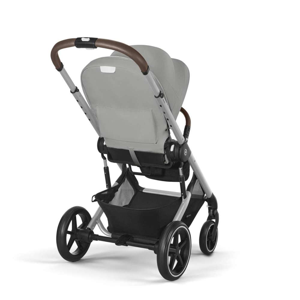Sportinis vežimėlis Cybex Balios S Lux SLV, Stone Grey-Vaikiški vežimėliai, Sportiniai vežimėliai-e-vaikas