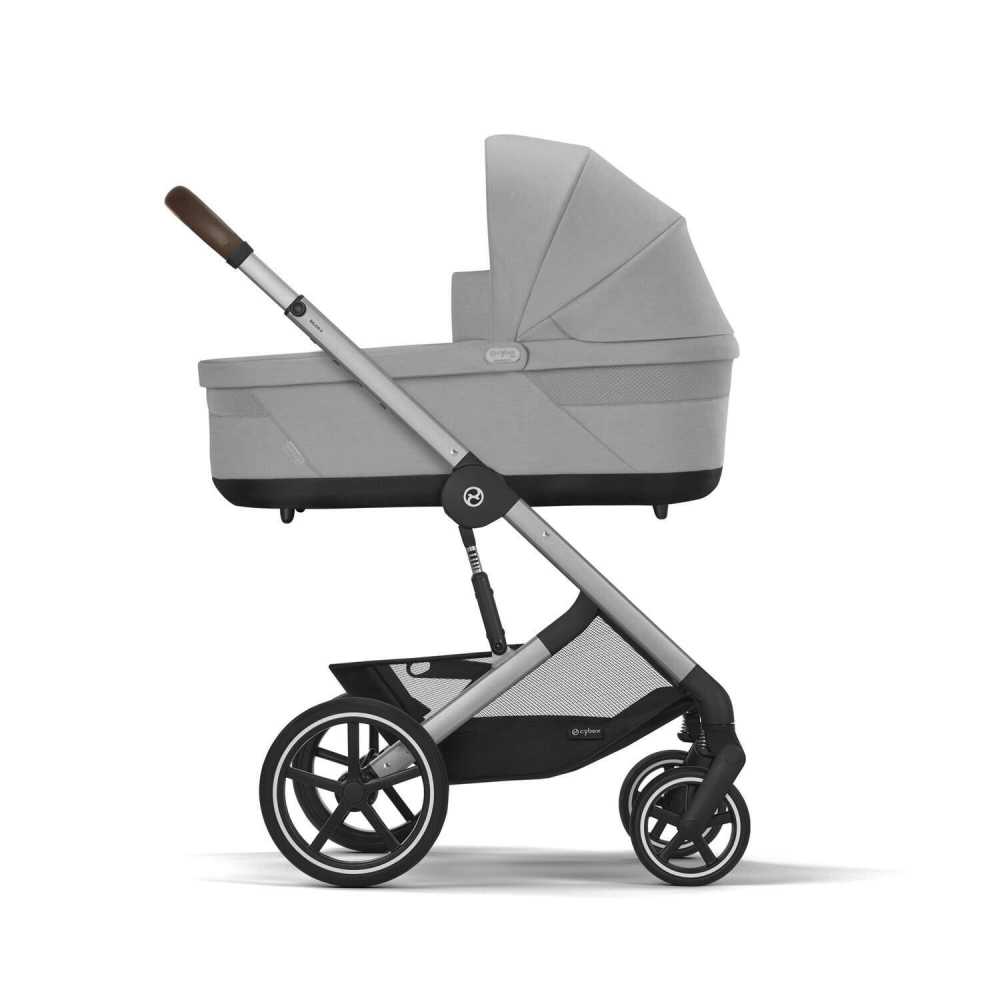 copy of Važiuoklė Cybex Priam V4 Chrome Black su juoda rankena