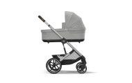 Sportinis vežimėlis Cybex Balios S Lux SLV, Stone Grey-Vaikiški vežimėliai, Sportiniai vežimėliai-e-vaikas